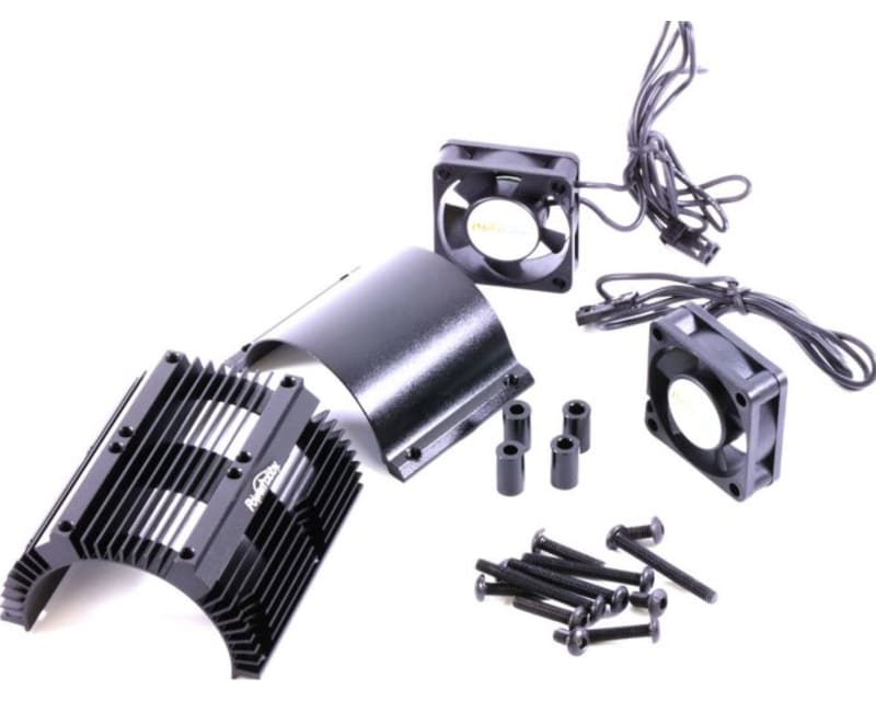 Power Hobby Heat Sink W/ Twin Black