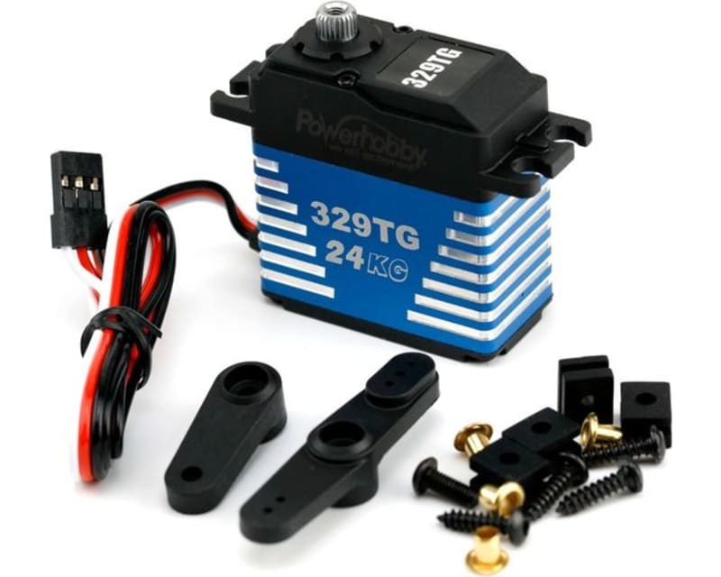 326TG Aluminum High Torque Speed Titanium Gear Digital Servo 1/1