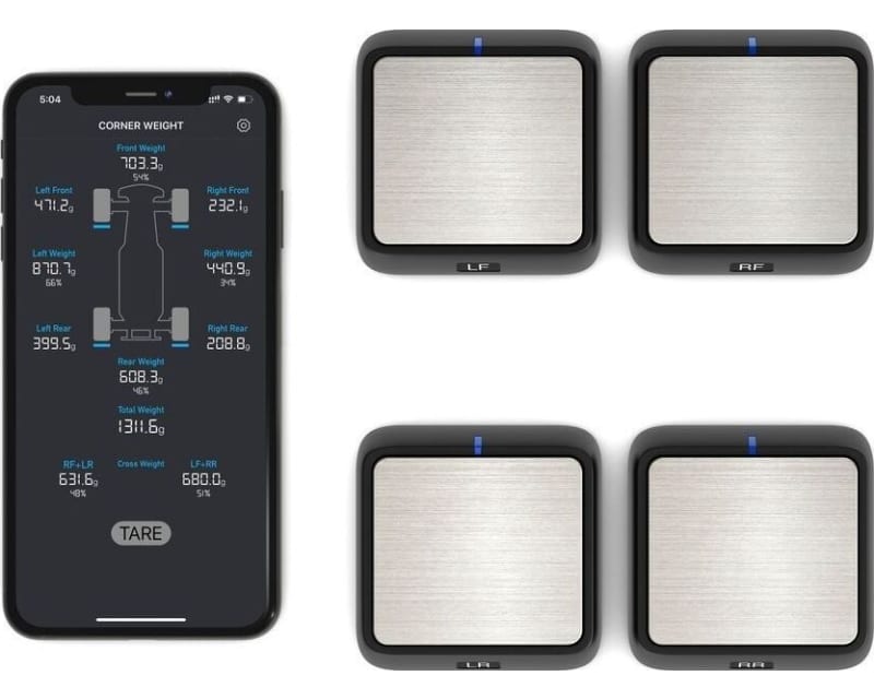 Scws2000 Bluetooth RC Corner Weight Scale System photo