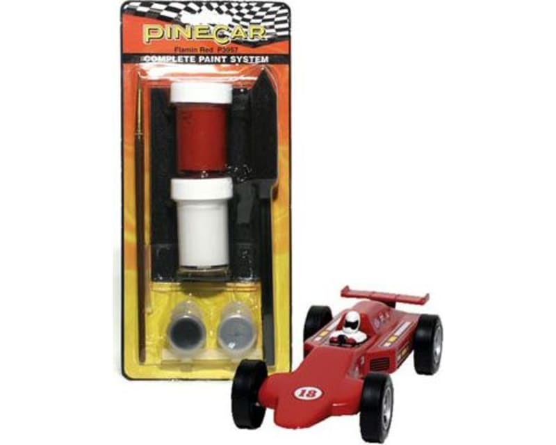 Complete Paint System Flamin' Red Metalic photo