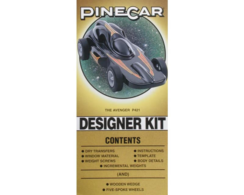 Designer Car Kit W/Wedge Avenger photo