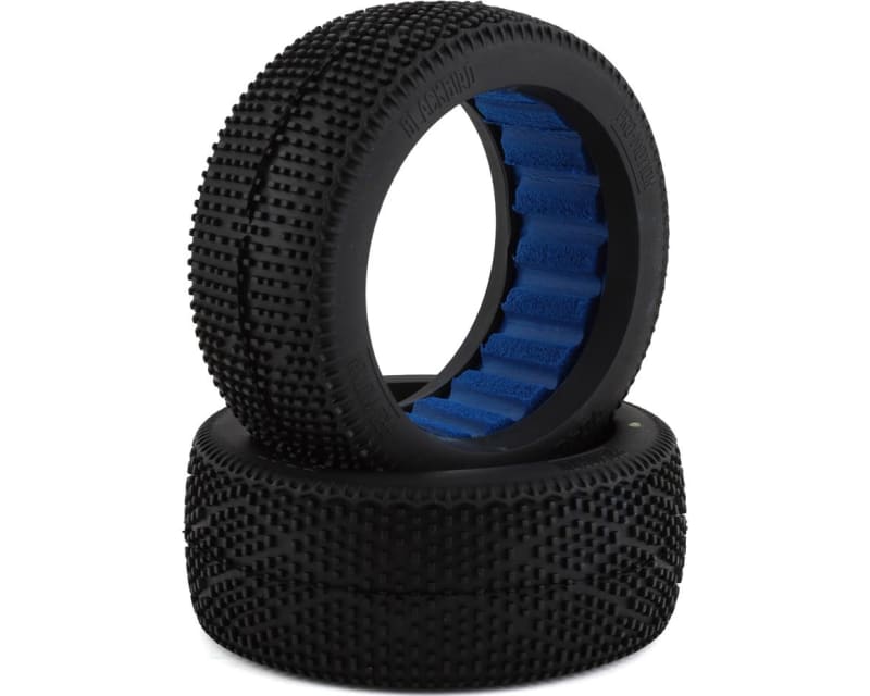 Tap to zoom Blackbird 1/8 Buggy Tires (2) (Soft - Long Wear)
