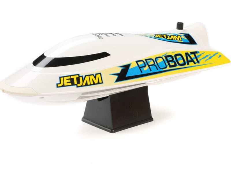 Jet Jam 12 Pool Racer Brushed White: RTR