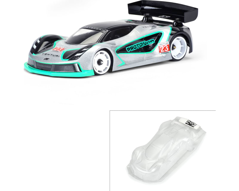 1/28 Venturi GT Light Weight Clear Body: Mini-Z