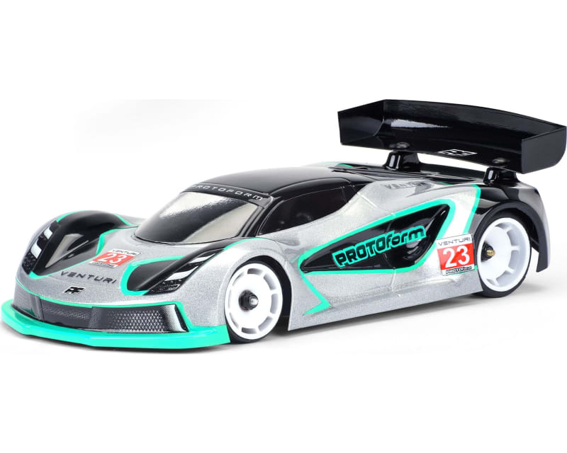 Tap to zoom 1/28 Venturi GT Light Weight Clear Body: Mini-Z