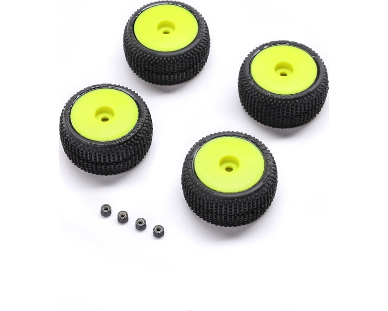 Blockade Tire Proline OE Wheel Yellow Mounted: Micro-T