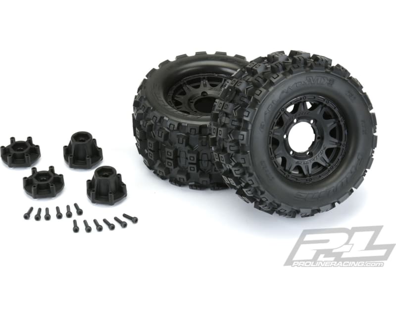 Tap to zoom Badlands MX28 2.8 Mounted Raid Black 6x30 F/R