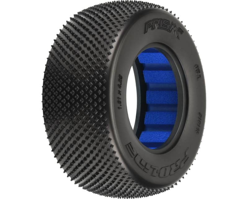 1:10 Prism CR3 Rear 2.2 /3.0 Carpet SC Tires 2 photo