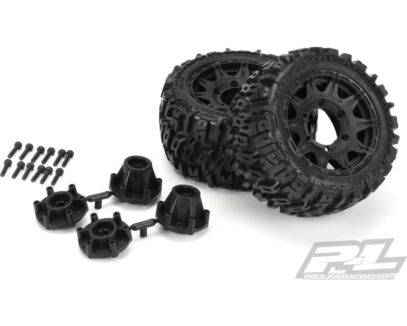 Trencher LP 2.8 Mounted Raid Black 6x30 Front/Rear