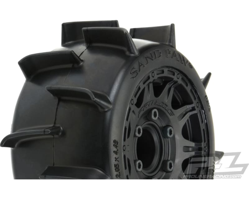 Sand Paw LP 2.8 Mounted Raid Black 6x30 Front/Rear