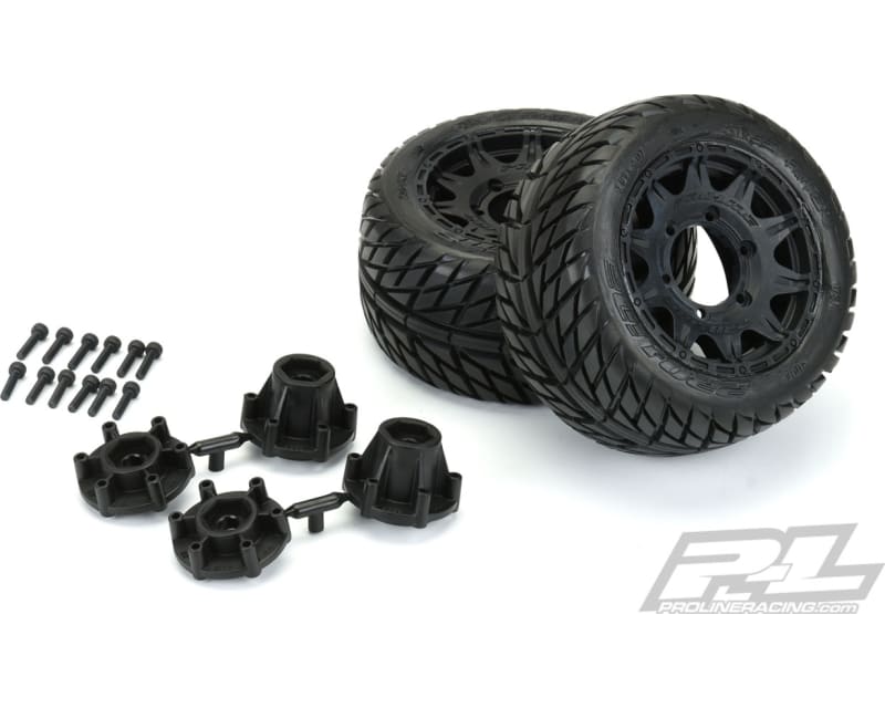 Street Fighter LP 2.8 Mounted Raid Black 6x30 Front/Rear