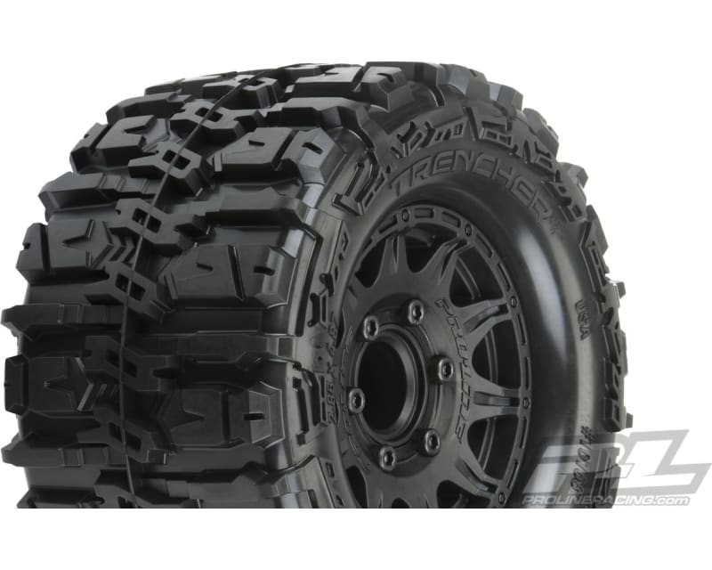 Trencher Hp 2.8 All Terrain Belted Truck Tires Mounted On Raid B