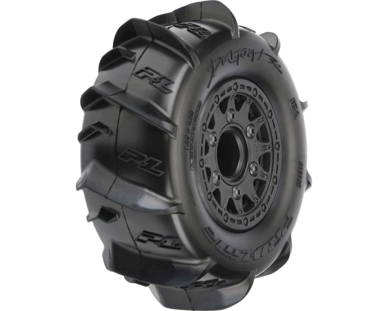 Dumont Paddle SC 2.2 /3.0 Mounted Raid Black F/R