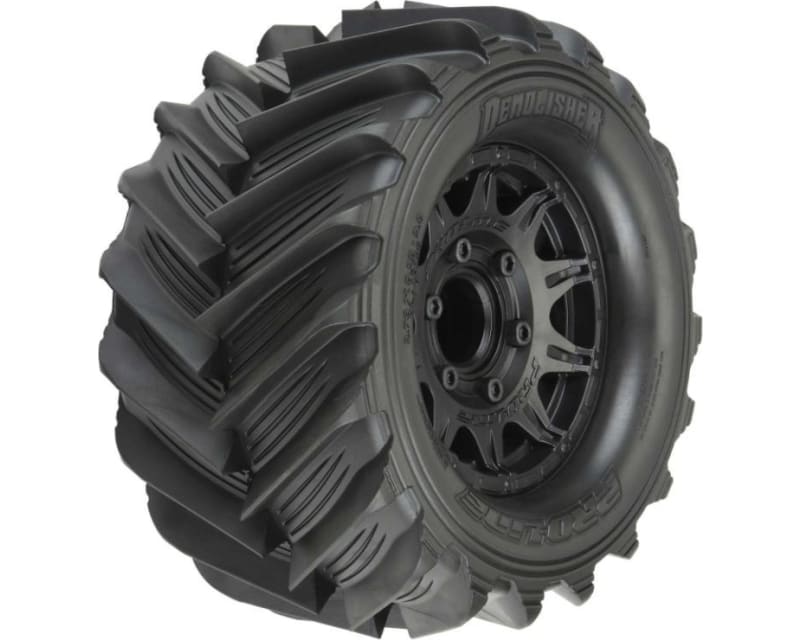 1:10 Demolisher F/R 2.8 MT Mounted 12mm Black Raid (2)