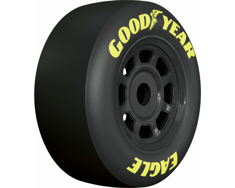 1/7 Goodyear NASCAR Truck BLTD Tires Mounted 17mm F/R