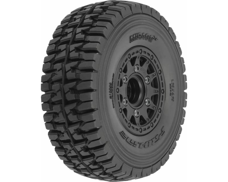 Mirage TT 2.2 /3.0 BELTED SC Tires Mounted on Raid Black 6x30 Re photo
