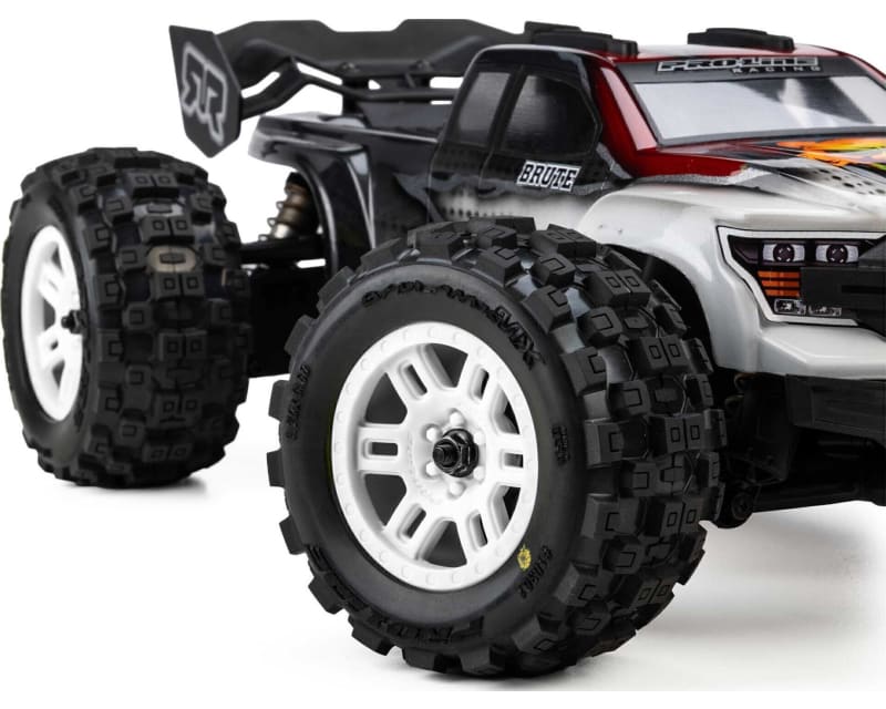 Tap to zoom Badlands MX F/R MT Tires MTD 12mm White Split Six 2 : ARRMA MINI