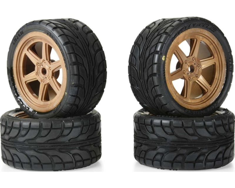 Avenger F/R Street Tire Mounted on Overdrive Bronze Wheel 8mm He