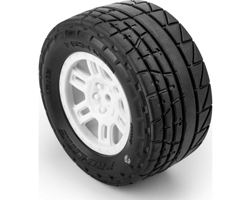 Tap to zoom Menace F/R Street Tires MTD 12mm White Split Six 2 : ARRMA MINI