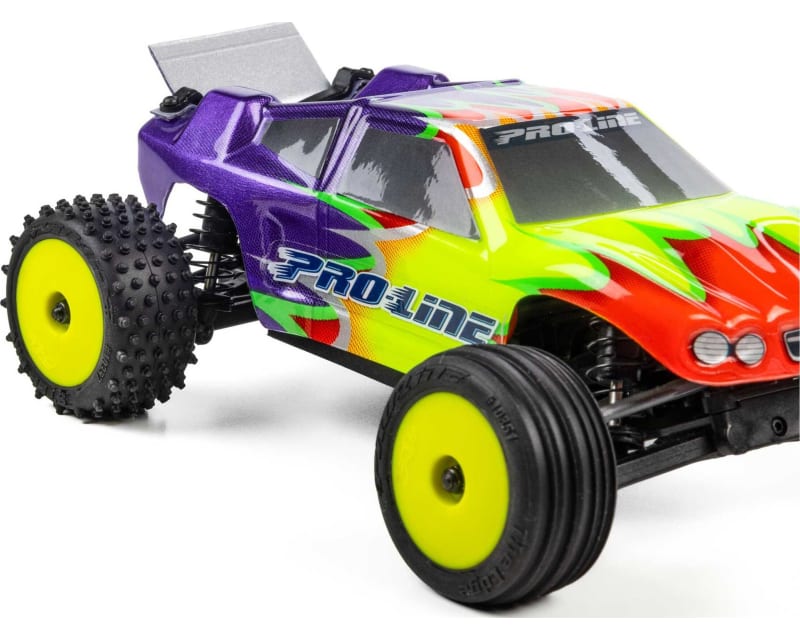 Tap to zoom Edge Front / Step Pin Rear Tires Mounted 7mm Yellow 4 : Losi Mic