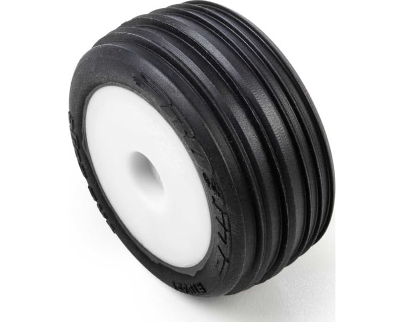Edge Front / Step Pin Rear Tires Mounted 7mm White 4 : Losi Micr