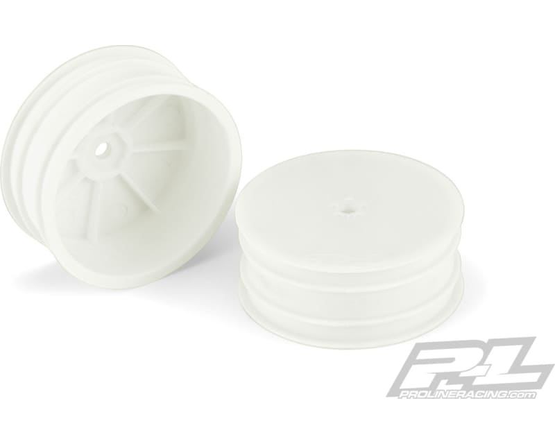 Velocity 2.2 Hex Front White Wheels TLR 22 5.0