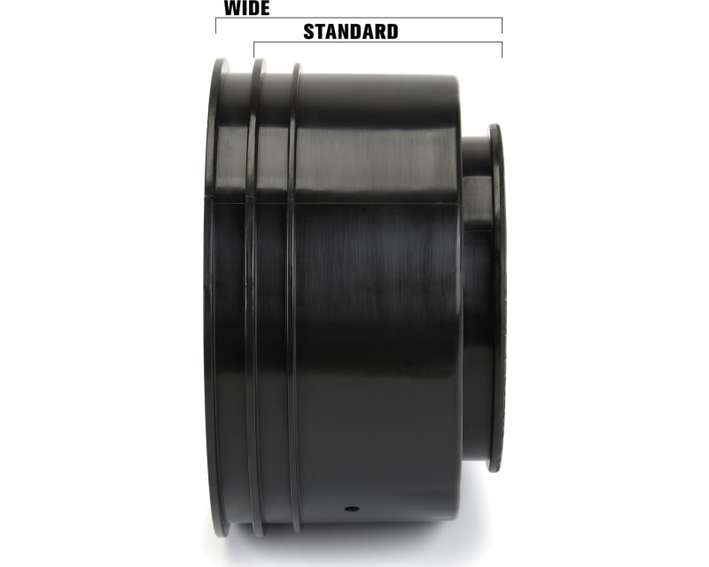 Showtime+ Wide SC Black wheels F/R (2)