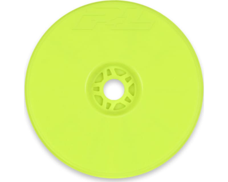 1/8 Velocity VTR 4.0 Zero Offset Wheels Yellow 17mm hex (4) photo