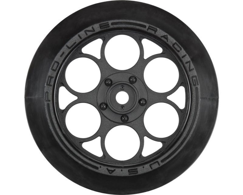 Showtime Front Runner 2.2/2.7 Black front Drag wheels (2)