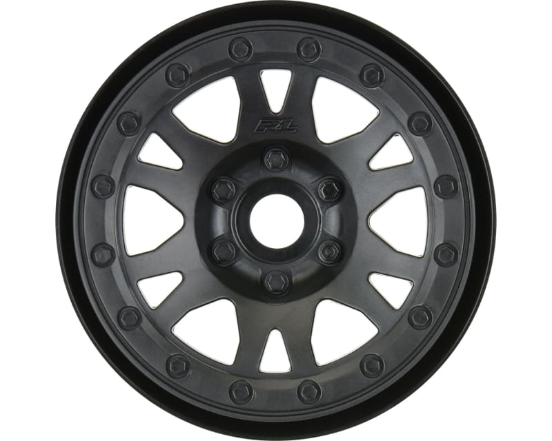 1:10 Impluse F/R 2.2 12mm Crawler wheels 2 Black photo