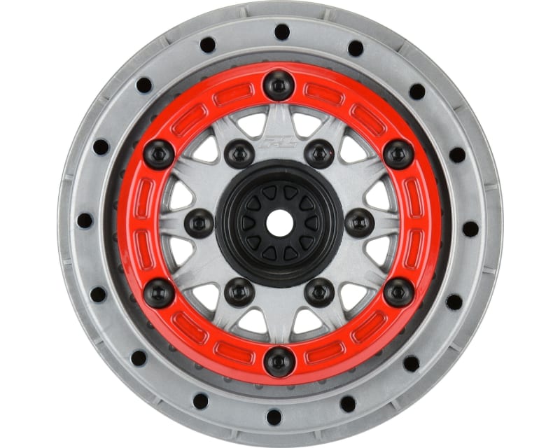 1/10 Raid Bead-Loc F/R 2.2/3.0 SC 2 Red/Grey