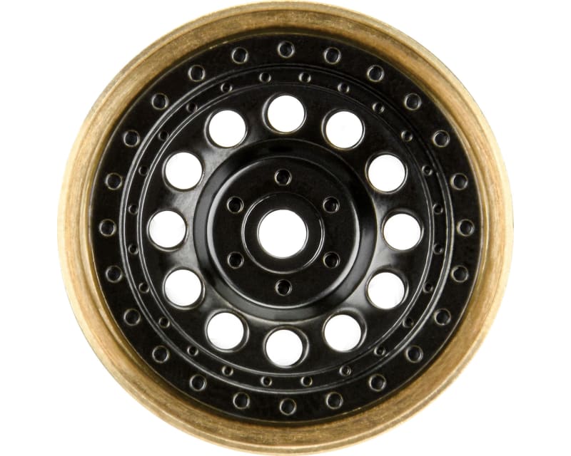 1/24 Rock Shooter Brass F/R 1.0 7mm wheel 2 Blk photo