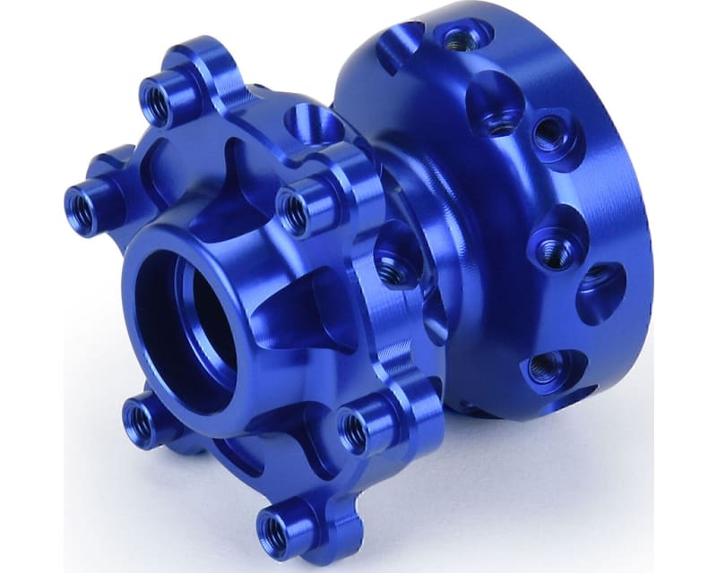 Pro-Spec Aluminum Front Hub Blue: Promoto-SM