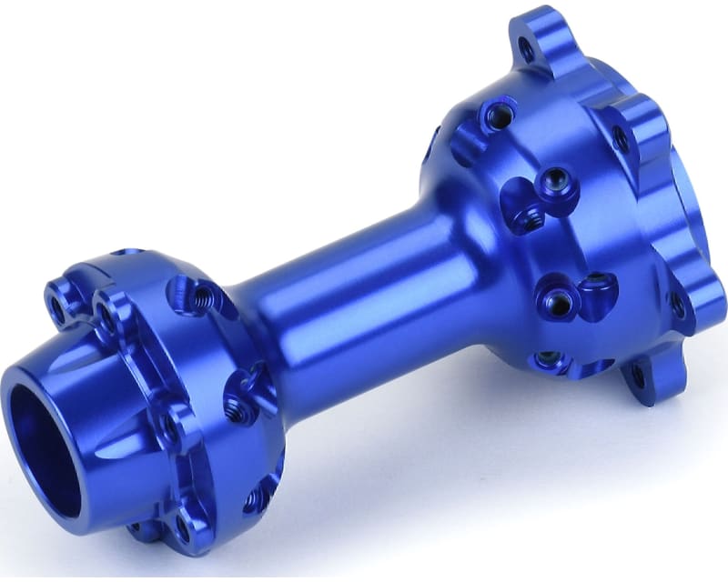 Pro-Spec Aluminum Rear Hub Blue: Promoto-SM