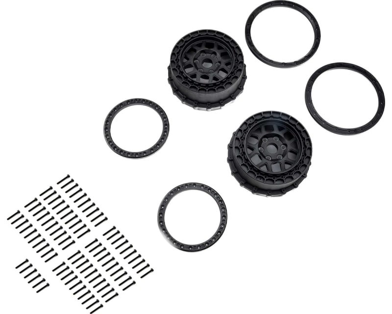 Tap to zoom Wheel and Beadlock Set Black 2 : 5IVE-T 3.0