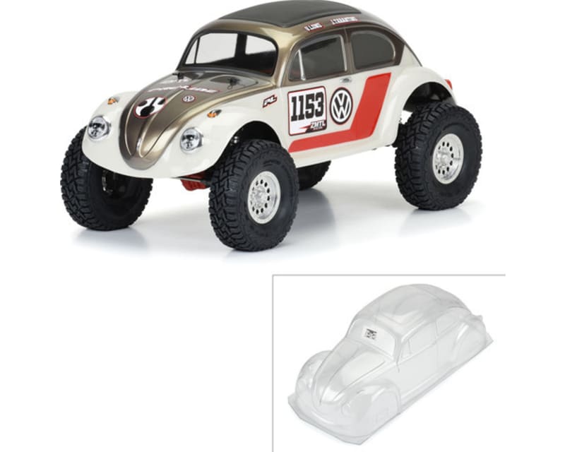 1:10 Beetle Clear Body shell 12.3 inch wheelbase Crawlers photo