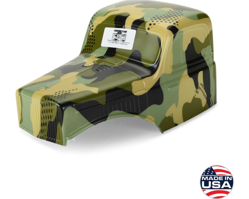 Limited Edition Pre-Cut/Pre-Painted Comp Wagon Cab-Only Camoufla photo