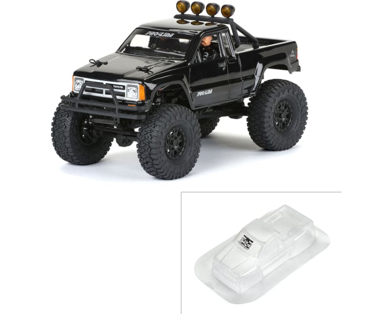1985 Toyota HiLux SR5 Clear Body: SCX24