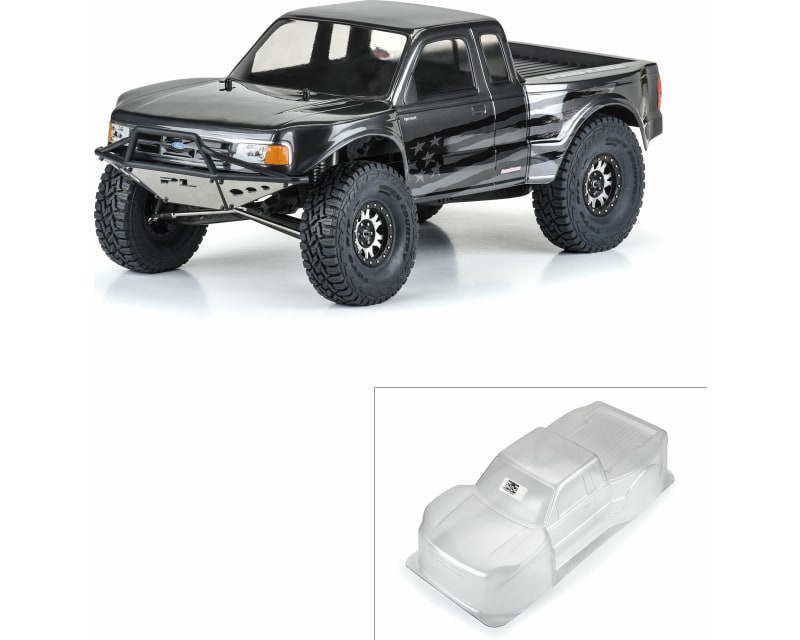 1993 Ford Ranger Pre-Runner Clear Body for 12.3 313mm Wheelbase