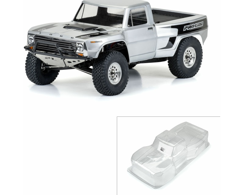 1967 Ford F-100 Pre-Runner Clear Body for 12.3IN 313mm Wheelbase photo