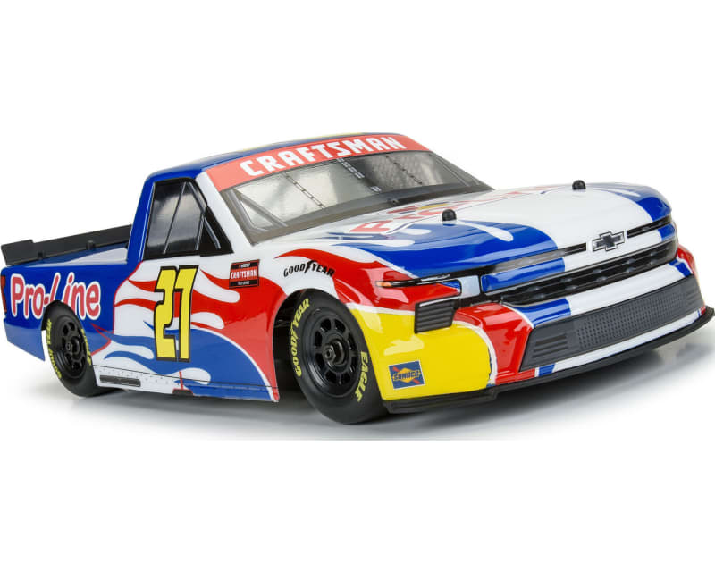 Pre-Cut 2024 Chevrolet Silverado NASCAR Truck Series Clear Body 