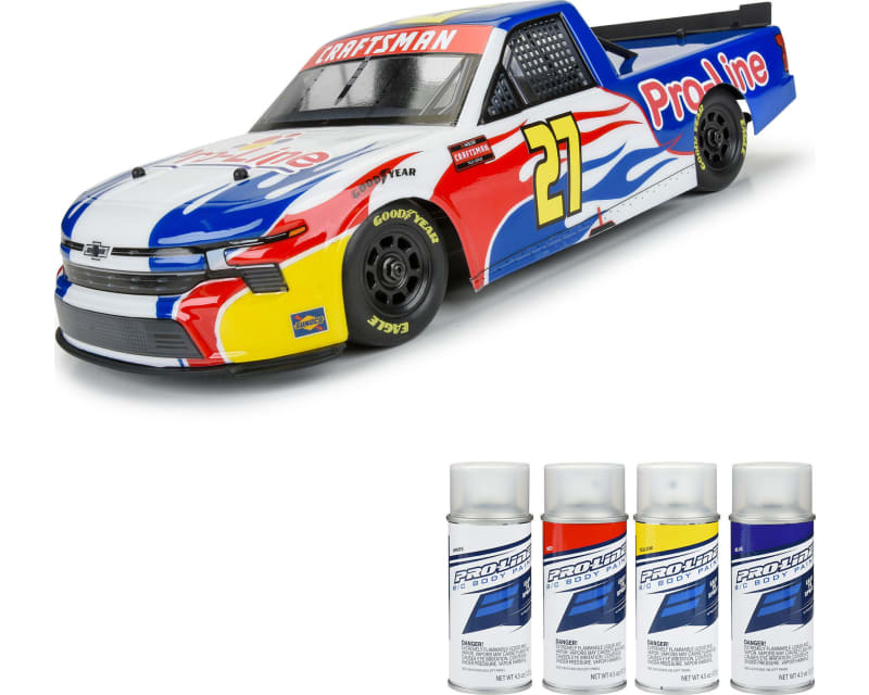 Pre-Cut 2024 Chevrolet Silverado NASCAR Truck Series Clear Body 