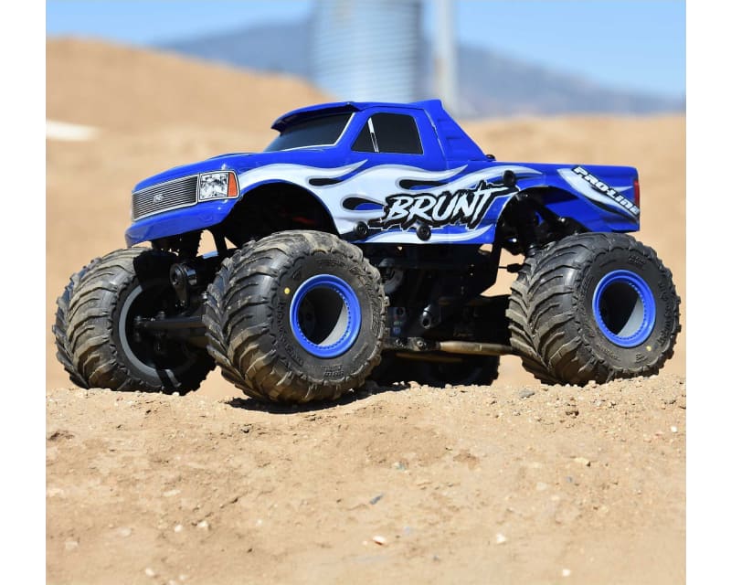 Pre-Cut/Pre-Painted Brunt Blue Body for Losi Mini LMT