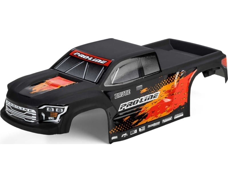 Tap to zoom Pre-Cut/Pre-Painted Brute Truck Matte Black Body: Traxxas Mini M