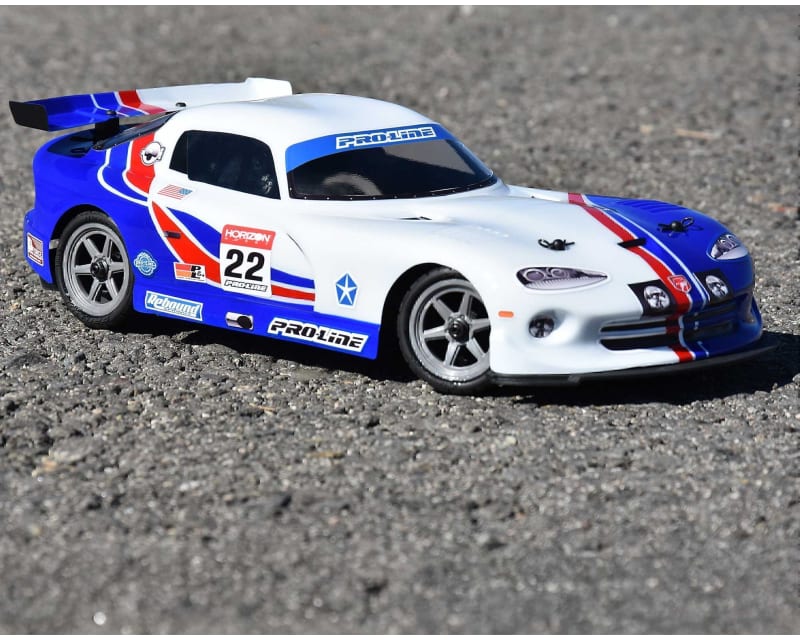 Pre-Cut 2002 Dodge Viper GTS Clear for Losi NASCAR