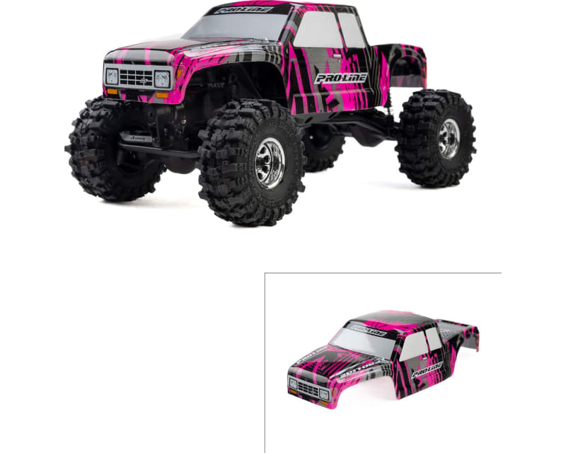 Tap to zoom Limited Edition Pre-Cut/Pre-Painted Coyote Pink Fury Body for Ax