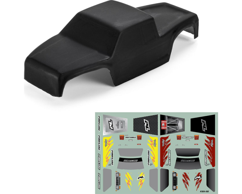 Pre-Cut/Pre-Painted Coyote High Performance Matte Black Body: Ax