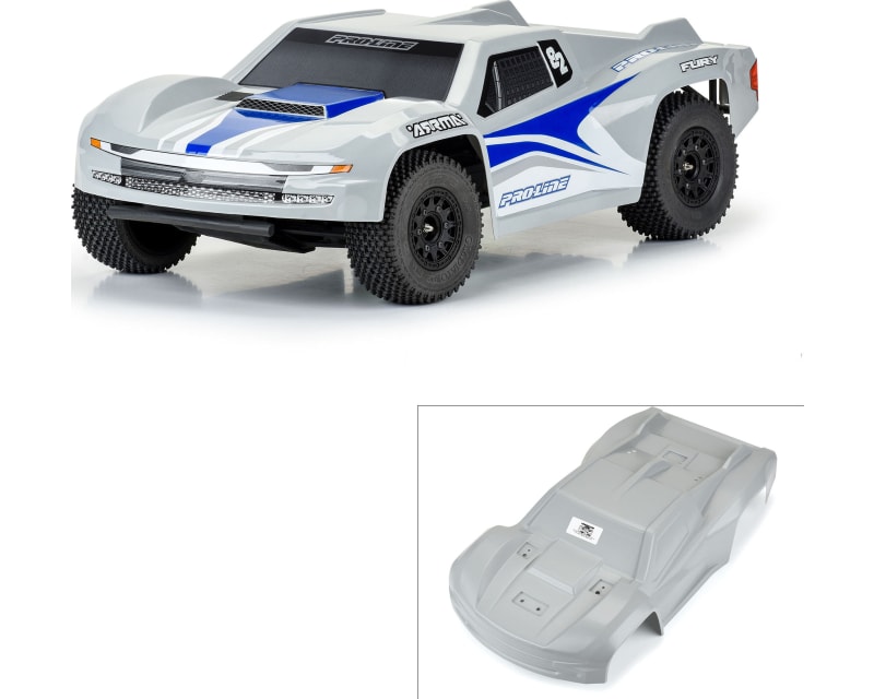 Tap to zoom Pre-Cut Sector Tough-Color Gray Body for ARRMA Fury