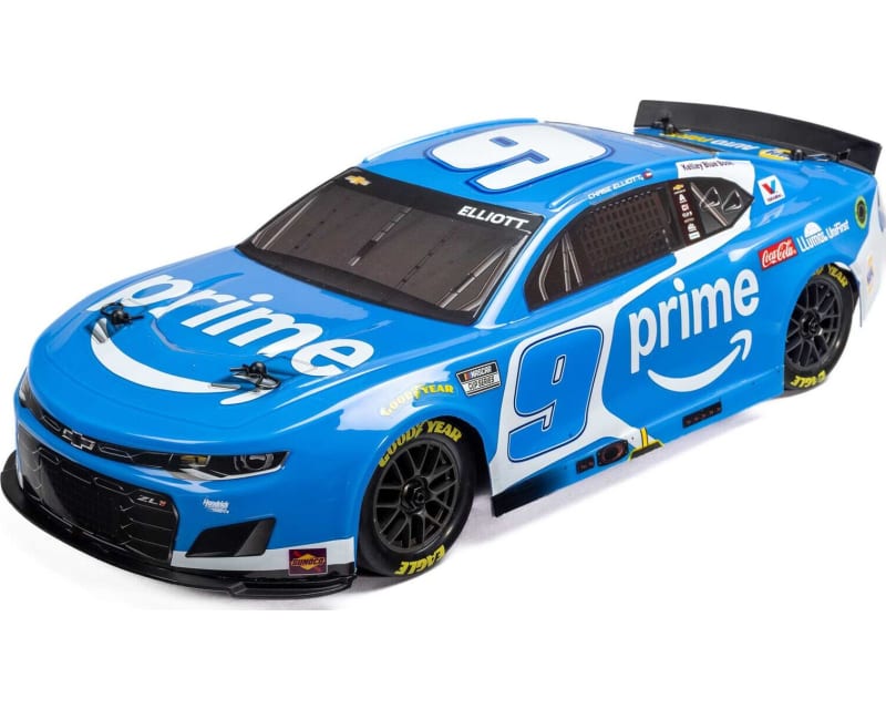 Tap to zoom Elliott #9 Amazon Prime 2025 Body for Losi NASCAR