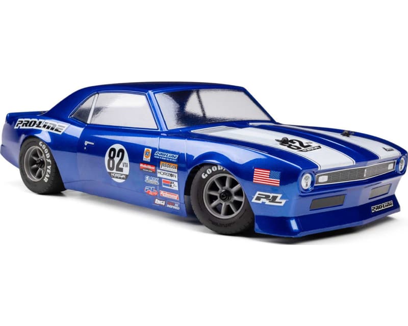 Tap to zoom Pre-Cut 1968 Chevy Camaro Clear VTA Body: Losi NASCAR